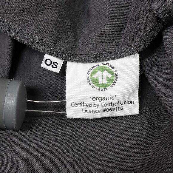 CARE BY ME Dress Womens OS Gray Lina Strap Organic Cotton Social Luxury - Picture 3 of 14